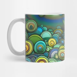 Rainbow Snails Mug